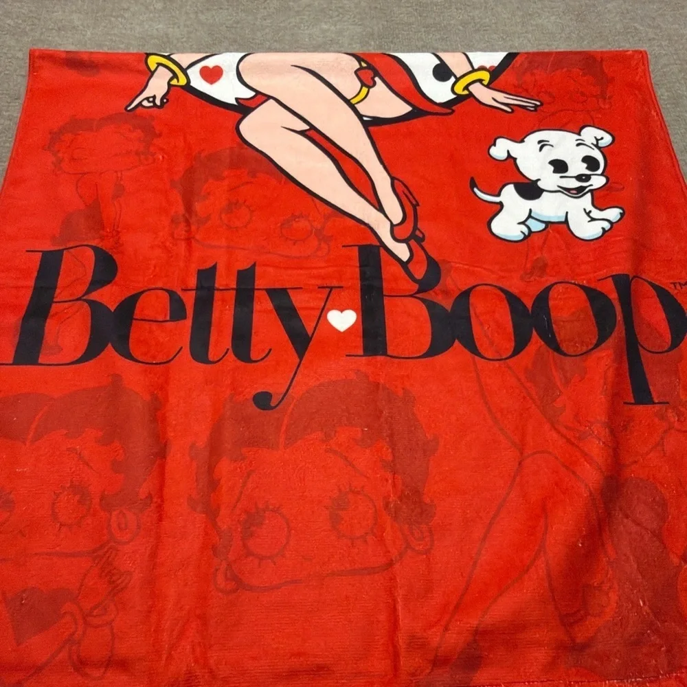 Betty Boop Red Towel Set 0561